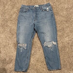 Abercrombie & Fitch Light Blue High Rise Jeans